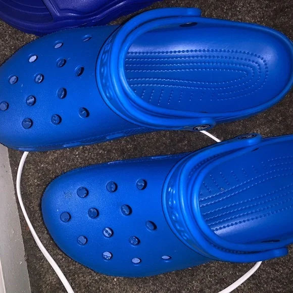 Blue Crocs - Picture 1 of 1